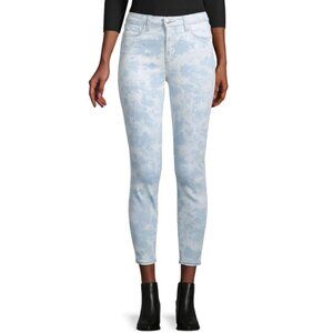 L'AGENCE Margot Tie-Dye High-Rise Skinny Jeans